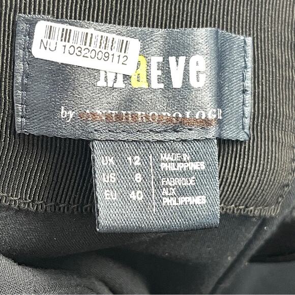 Maeve Anthropologie Faux Vegan Leather Pinafore Dress - Picture 4 of 12